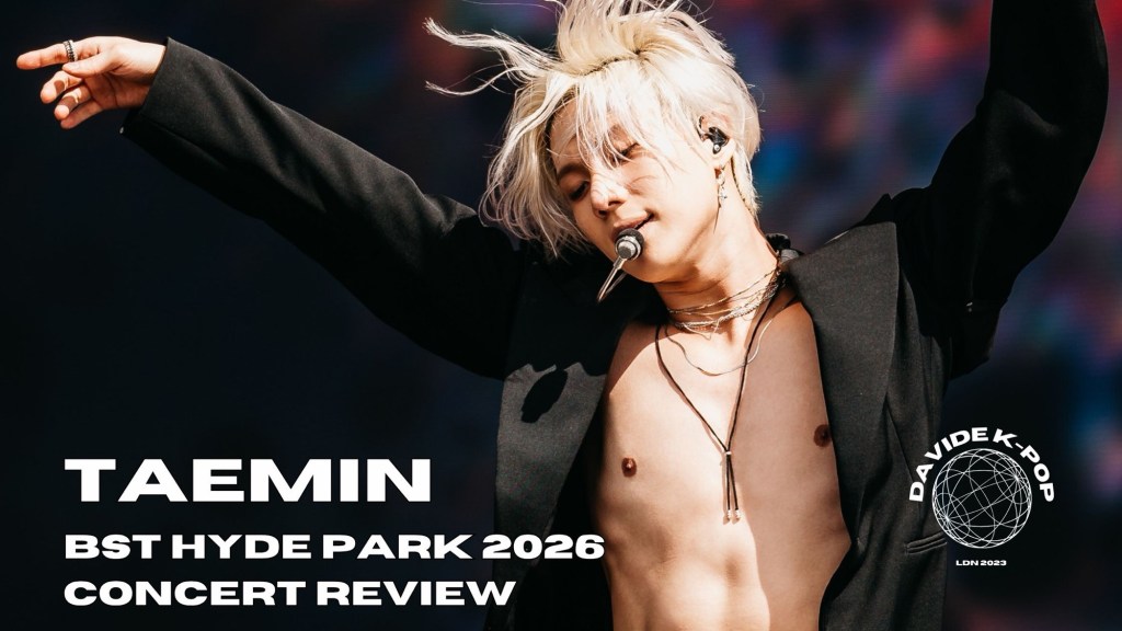 The K-pop Prince Returns: TAEMIN Shines BST Hyde Park – Review